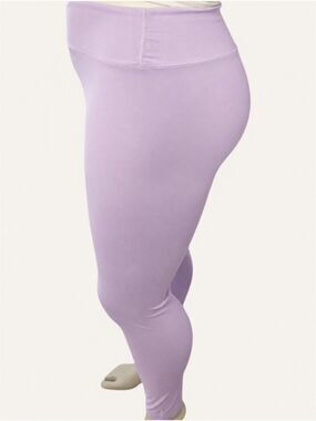 Ampersand Ave Lilac Soft Sculpt Active Leggings 2X NWT
